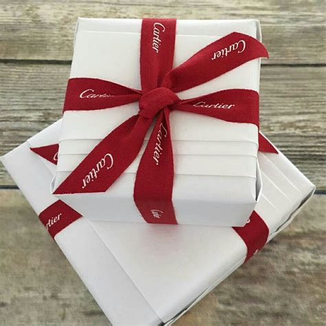 cartier gift wrap